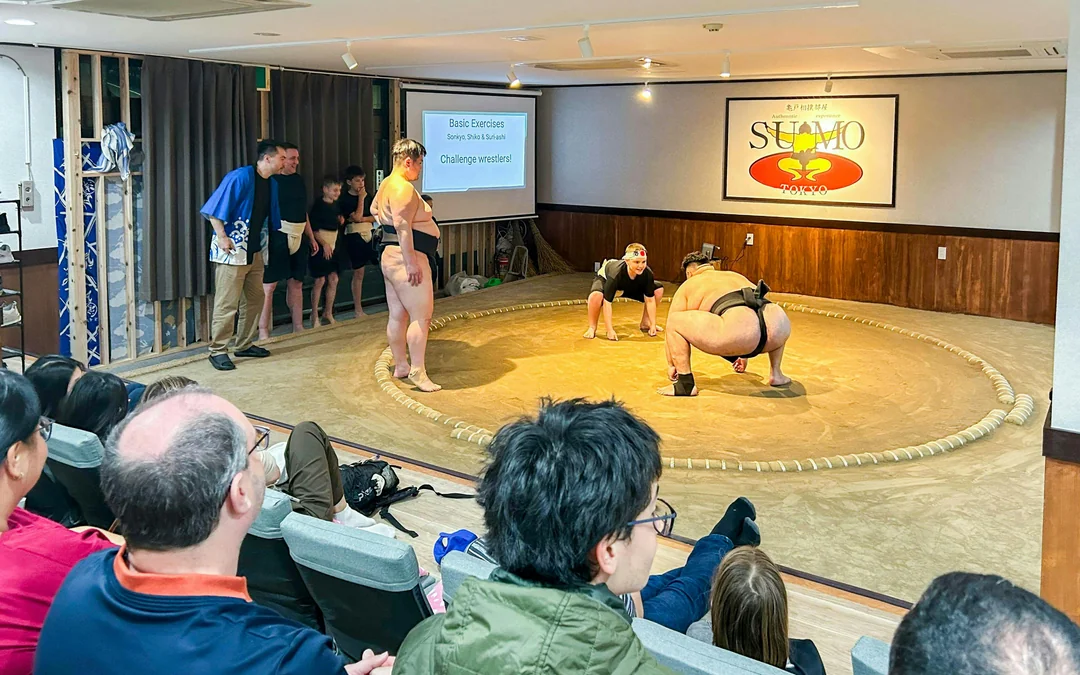 Tokyo: Authentic Sumo Experience with Former Wrestler, Chanko Meal, Photos & Gift Image 6
