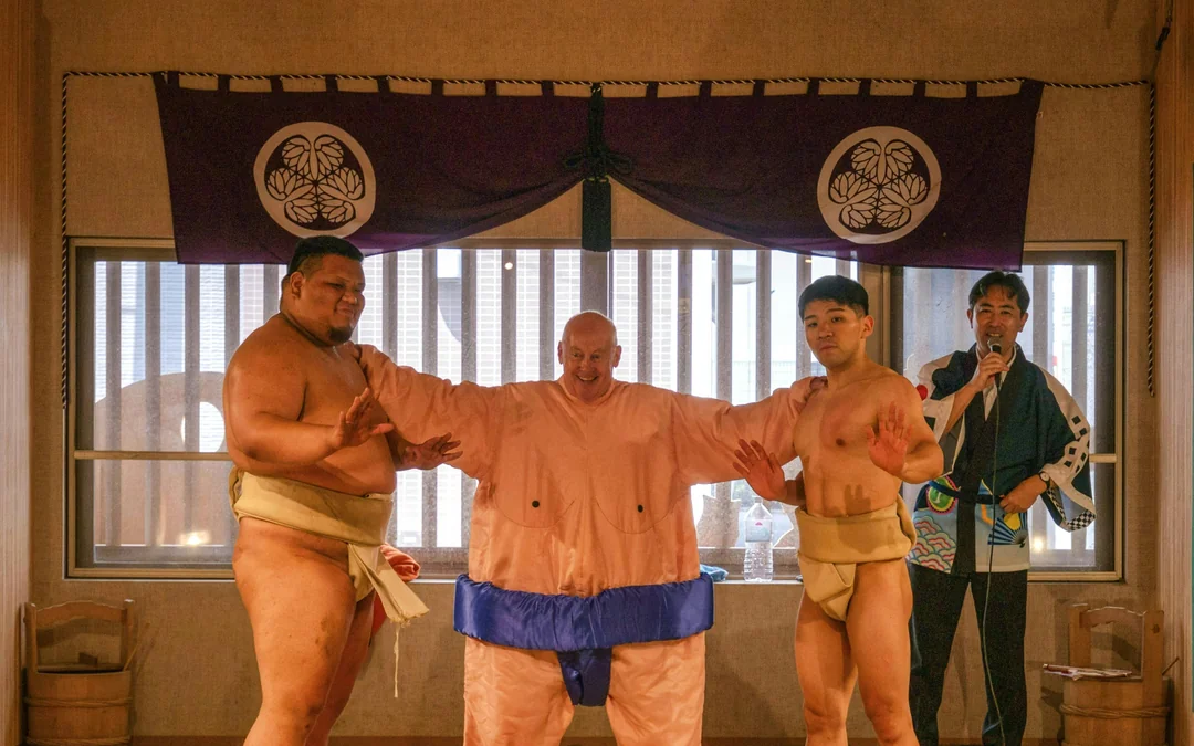 Tokyo: Family Sumo Workshop & Live Wrestling Show with Lunch Image 11
