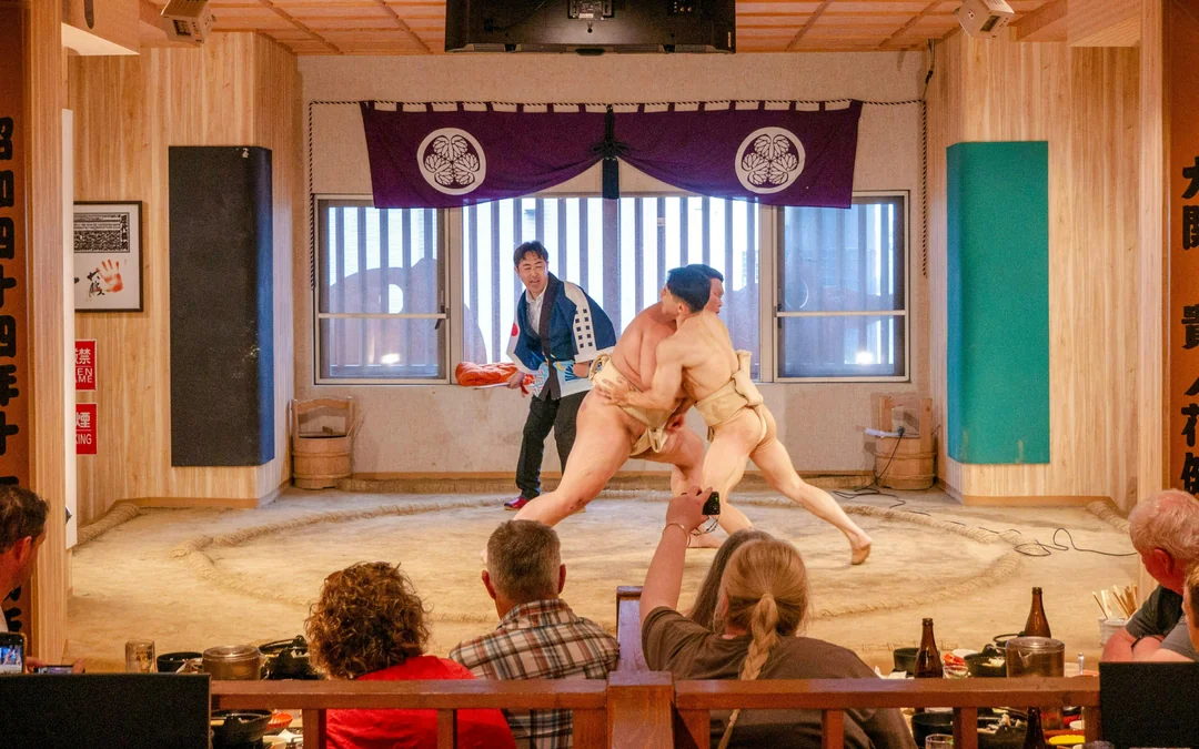 Tokyo: Family Sumo Workshop & Live Wrestling Show with Lunch Image 9