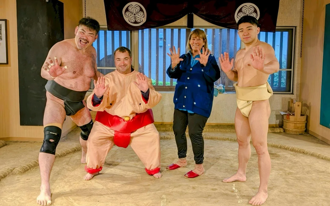 Tokyo: Family Sumo Workshop & Live Wrestling Show with Lunch Image 10