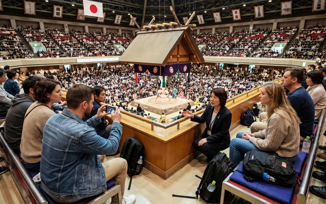 Tokyo Grand Sumo Tournament Tour with Local Guide Tickets | Sumida, Tokyo Image 5