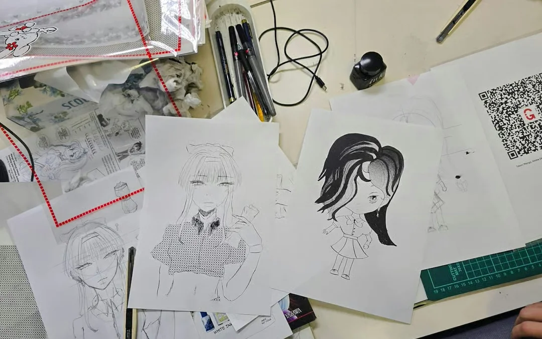 Tokyo Manga and Anime Drawing Workshop with Professional Artist Image 7