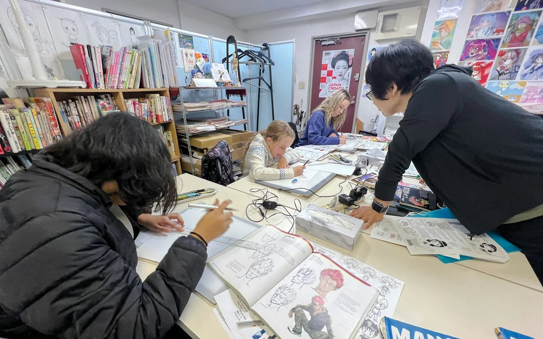 Tokyo Manga and Anime Drawing Workshop with Professional Artist Image 9