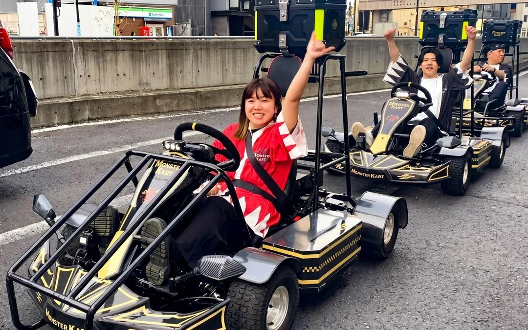 Tokyo: Shibuya Harajuku 30-Minute Go-Kart Express Tour Trial Version by Monkey Kart Image 2