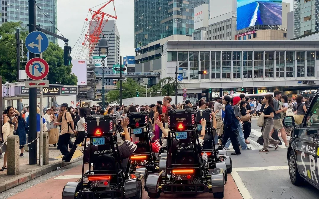 Tokyo: Shibuya Harajuku 30-Minute Go-Kart Express Tour Trial Version by Monkey Kart Image 8