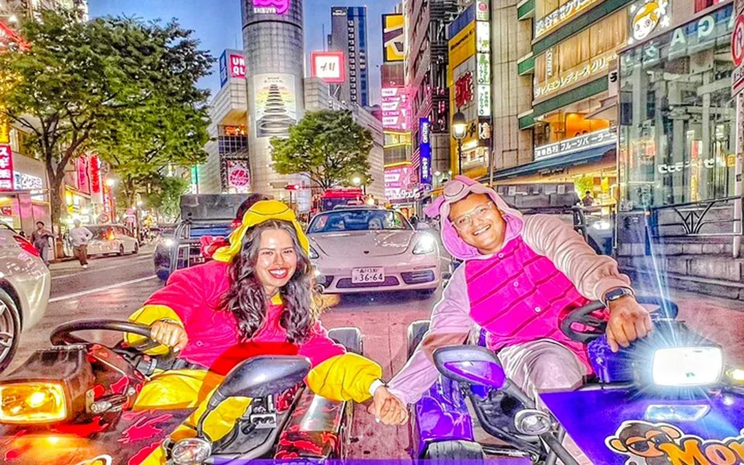 Tokyo: Shibuya, Harajuku & Shinjuku 75-Min Go-Karting Experience by Monkey Kart Image 2