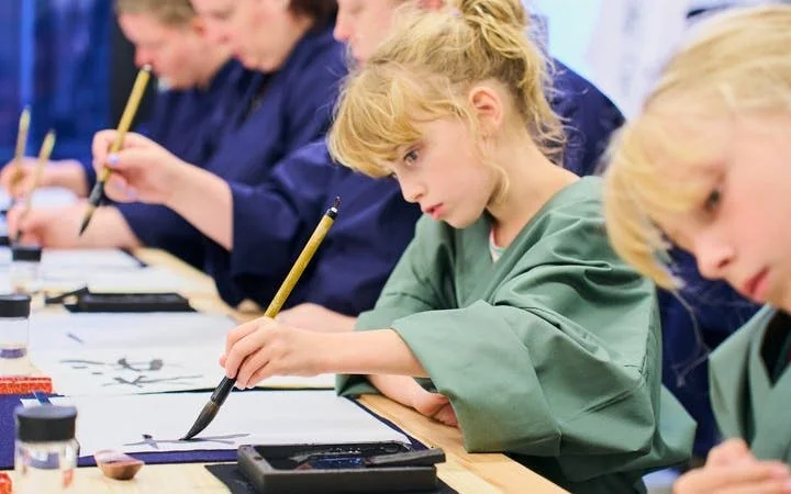 Tokyo: Shinjuku Calligraphy Workshop & T-Shirt Creation Image 9
