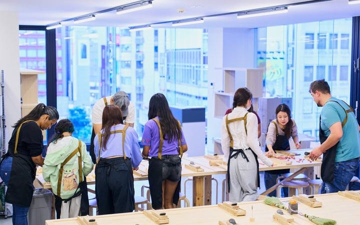 Tokyo Shinjuku Chopstick-Making Workshop with Personalized Kanji Engraving and Wood Selection Image 7
