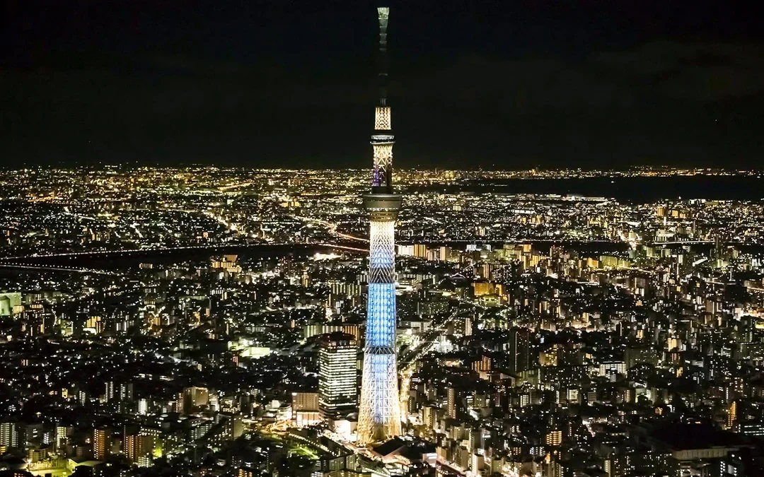 TOKYO SKYTREE Tembo Deck Night Entry Tickets with Alcoholic Drink Image 4