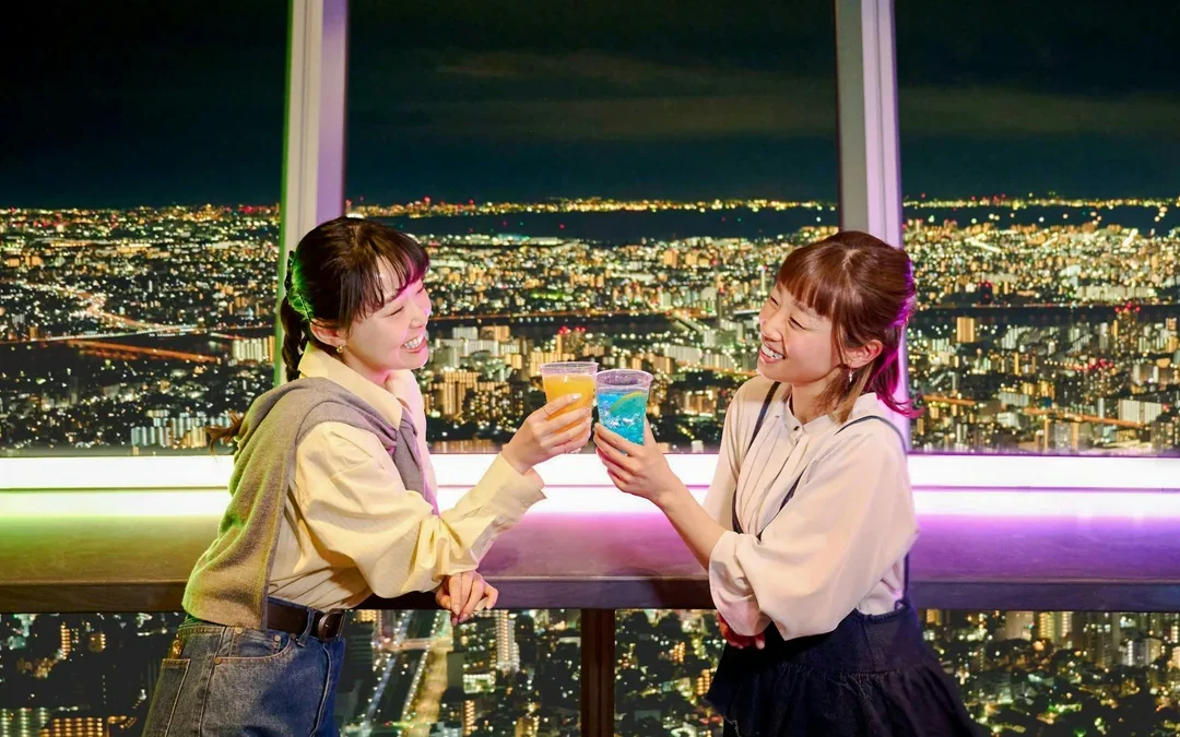 TOKYO SKYTREE Tembo Deck Night Entry Tickets with Alcoholic Drink Image 7