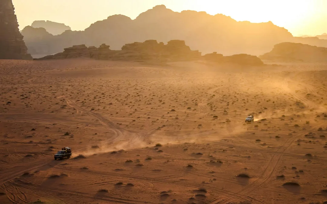 Wadi Rum Guided Jeep Tour with Private Bedouin Tent Stay and Meals Image 1