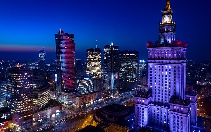 Warsaw Self-Guided Walking Tour on Mobile App Image 2