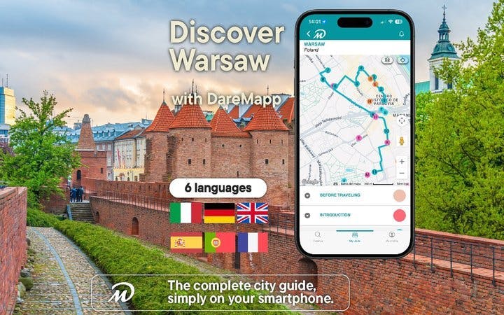 Warsaw Self-Guided Walking Tour on Mobile App Image 4
