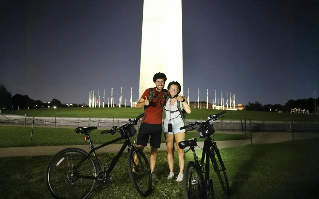 Washington DC Monuments at Night Bike Tour Image 1