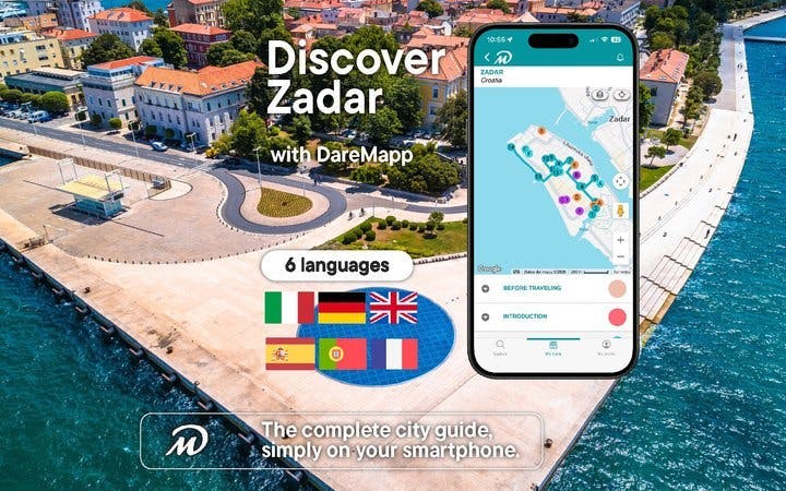 Zadar Self-Guided Walking Tour on Mobile App Image 4
