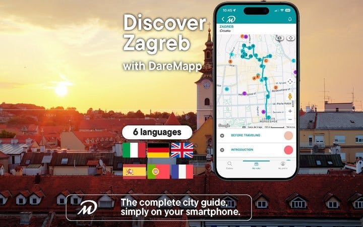 Zagreb Self-Guided Walking Tour on Mobile App Image 2