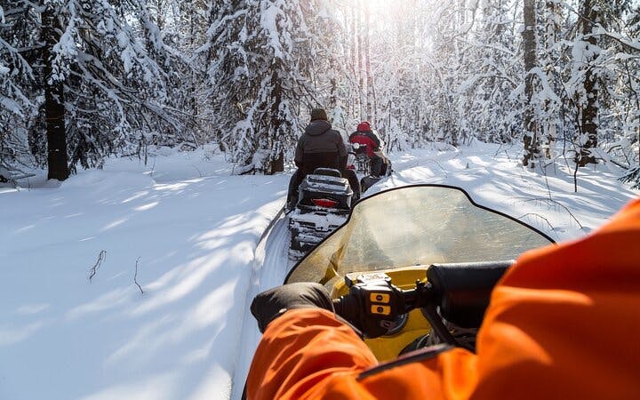 Zakopane Guided Snowmobile or Quad Adventure with Bonfire Feast, Cheese Tasting, and Hotel Transfers Image 5