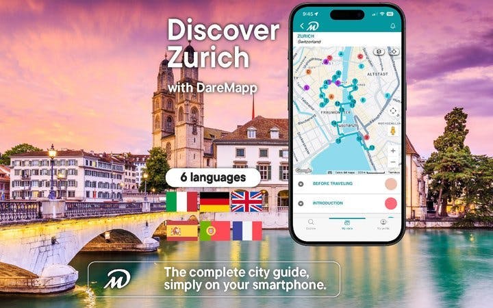 Zurich Self-Guided Walking Tour on Mobile App Image 2