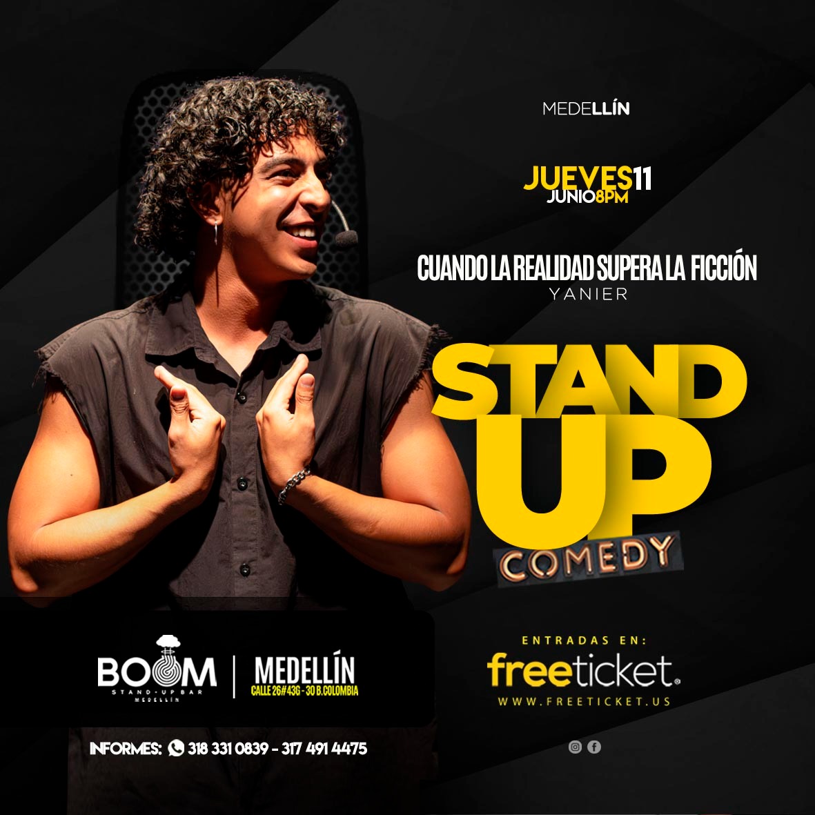 YANIER - Cuando La Realidad Supera La Ficción - Stand Up Comedy