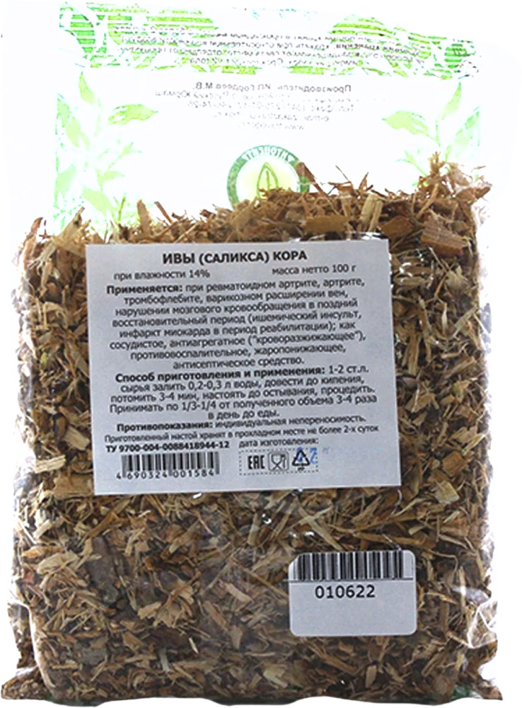 Ивы (саликса) кора