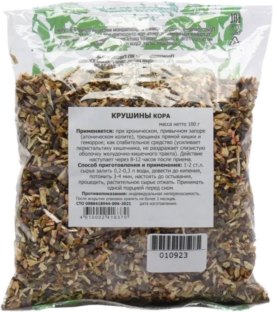 Крушины кора