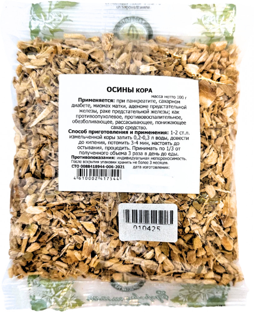 Осины кора