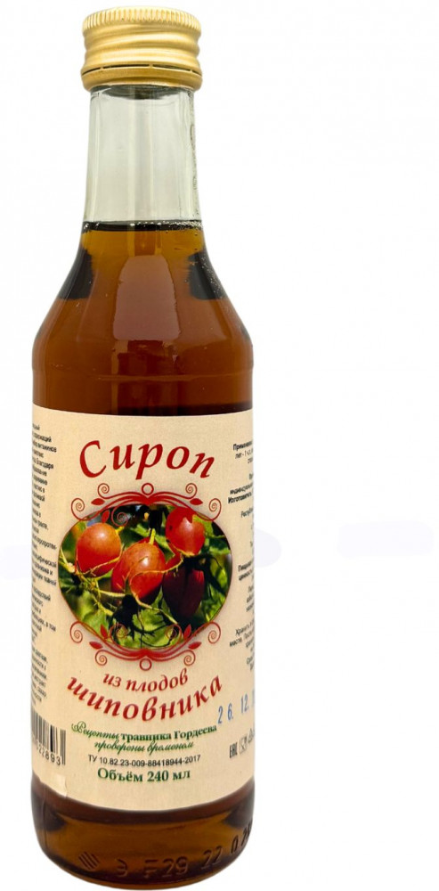 Сироп из плодов шиповника