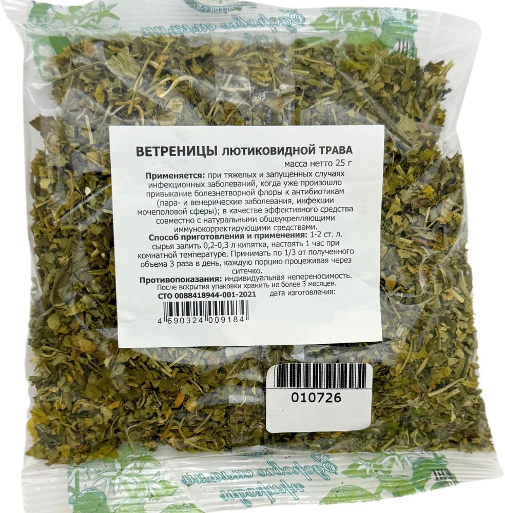 Ветреницы лютиковидной трава