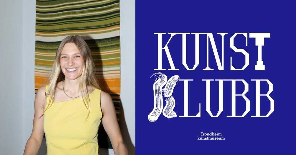 May be an image of text that says 'KUNST KLUBB Trondheim kunstmuseum'