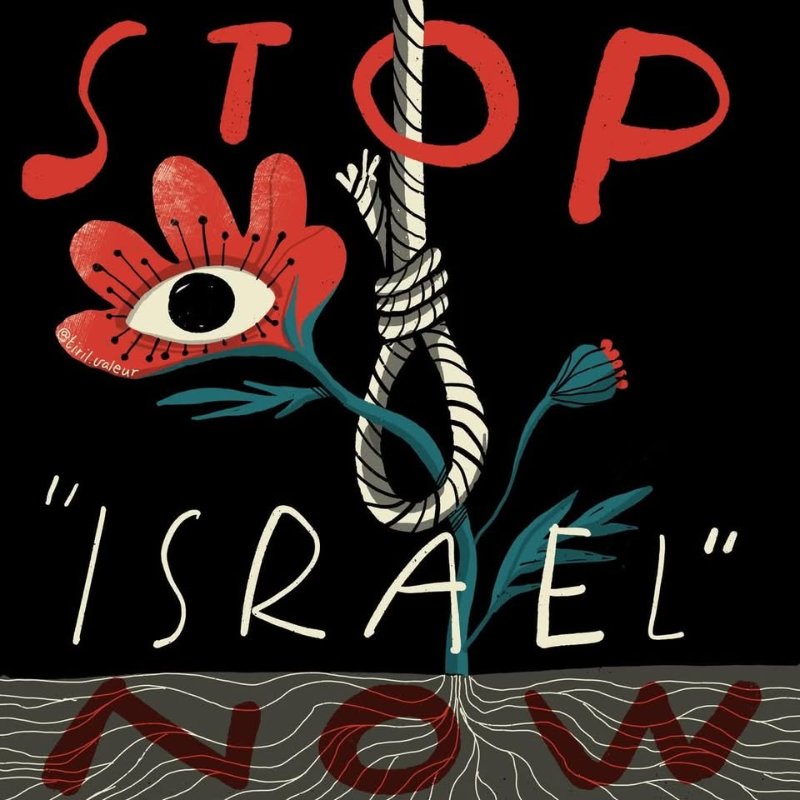 Flotte plakater fra Tiril Valeur med tydelig solidaritet for Palestina