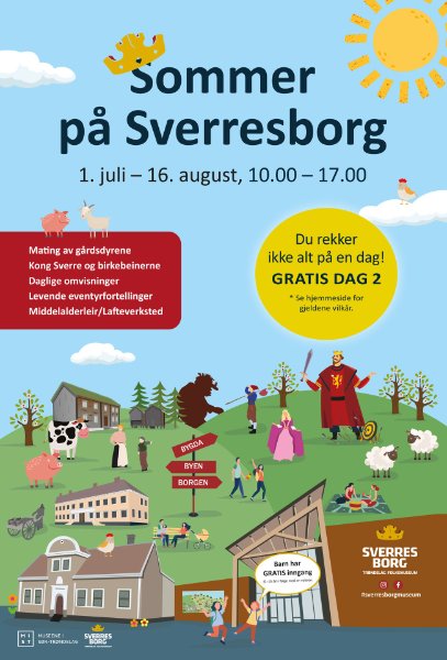 Sommer på Sverresborg - Trondheims største familieattraksjon!