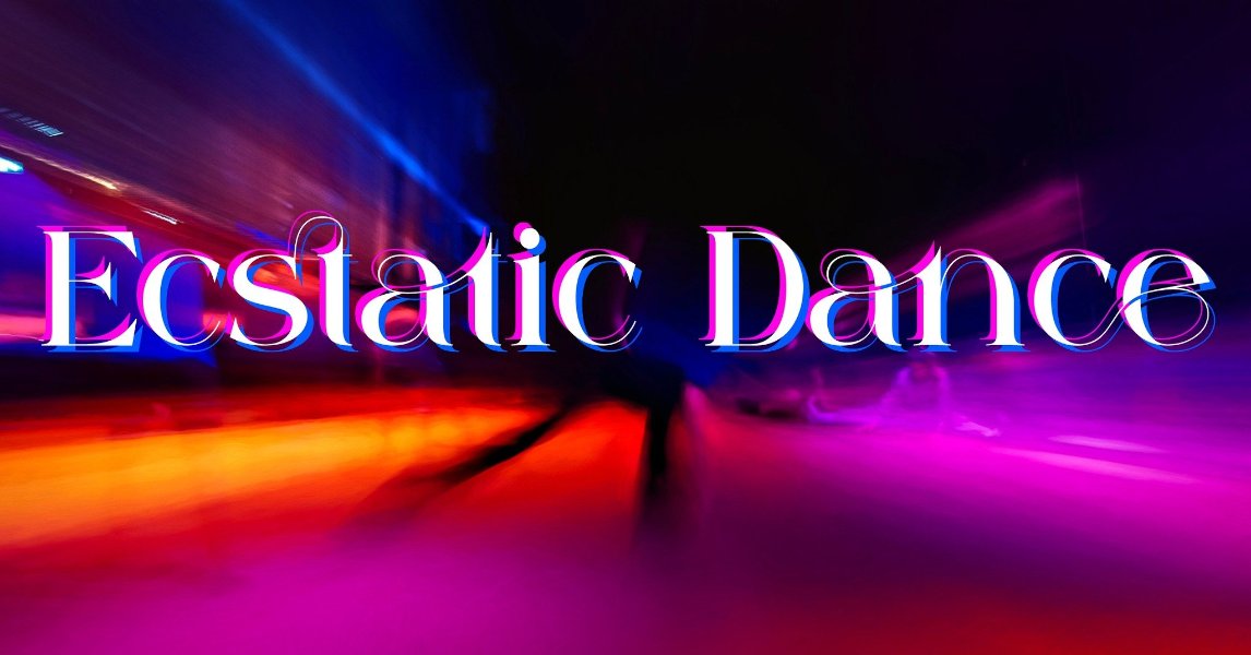 May be an image of dancing and text that says 'Ecstatic Dance'