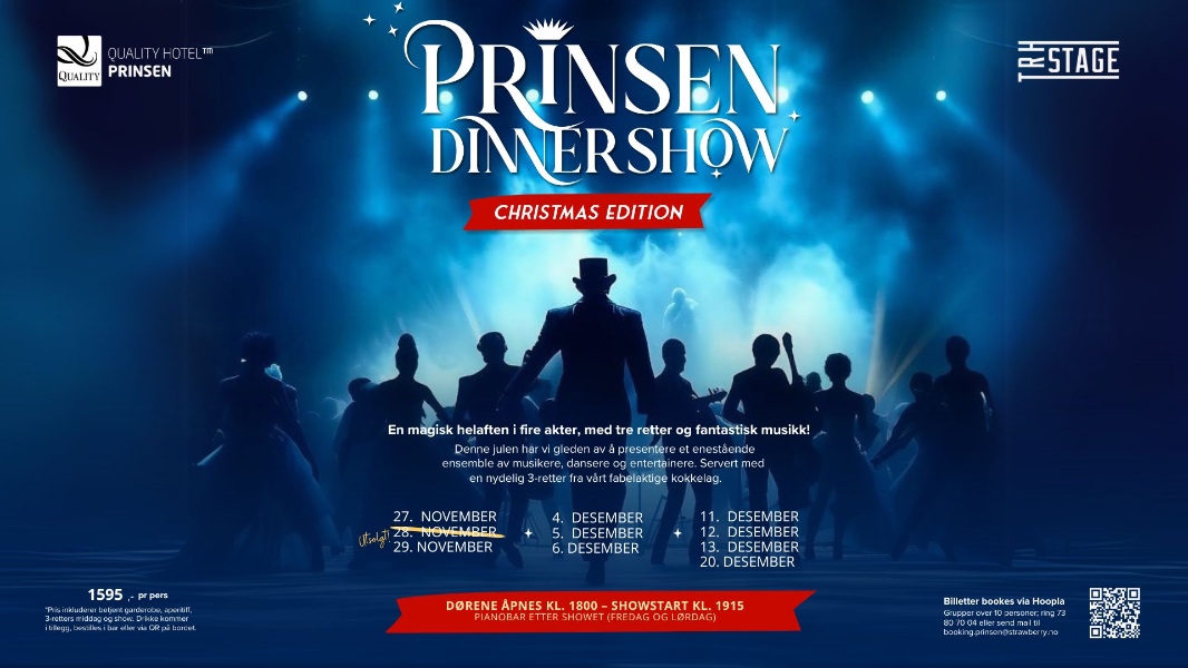 Prinsen Dinnershow // Christmas Edition