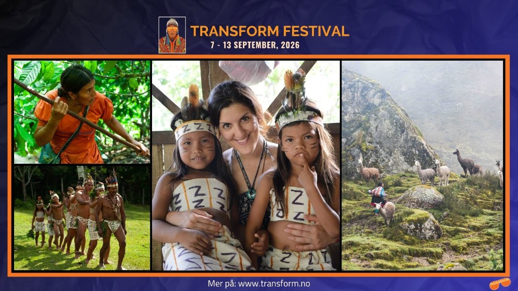 May be an image of text that says 'TRANSFORM FESTIVAL 7 7-13 -13SEPTEMBER,202 13 SEPTEMBER, 2026 Z 의로로 知山畫 Mer pa: www.transform.no www.'