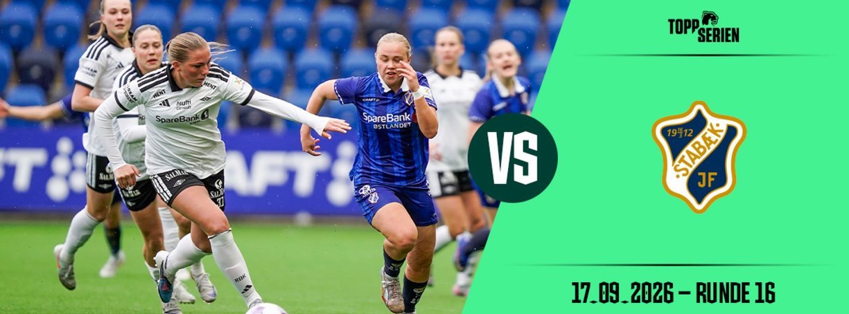 Rosenborg - Stabæk, Toppseriens 16. runde 2026