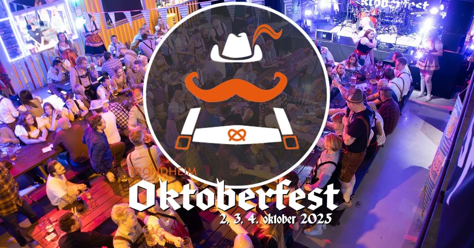 May be an image of 3 people, dirndl, drink and text that says 'preteen mиHTAHp: し安！ TRONDHEM TRO IDHEIM Oktoberfest 2,3,4.oklober 3, 2,3,4. oklober 2025'