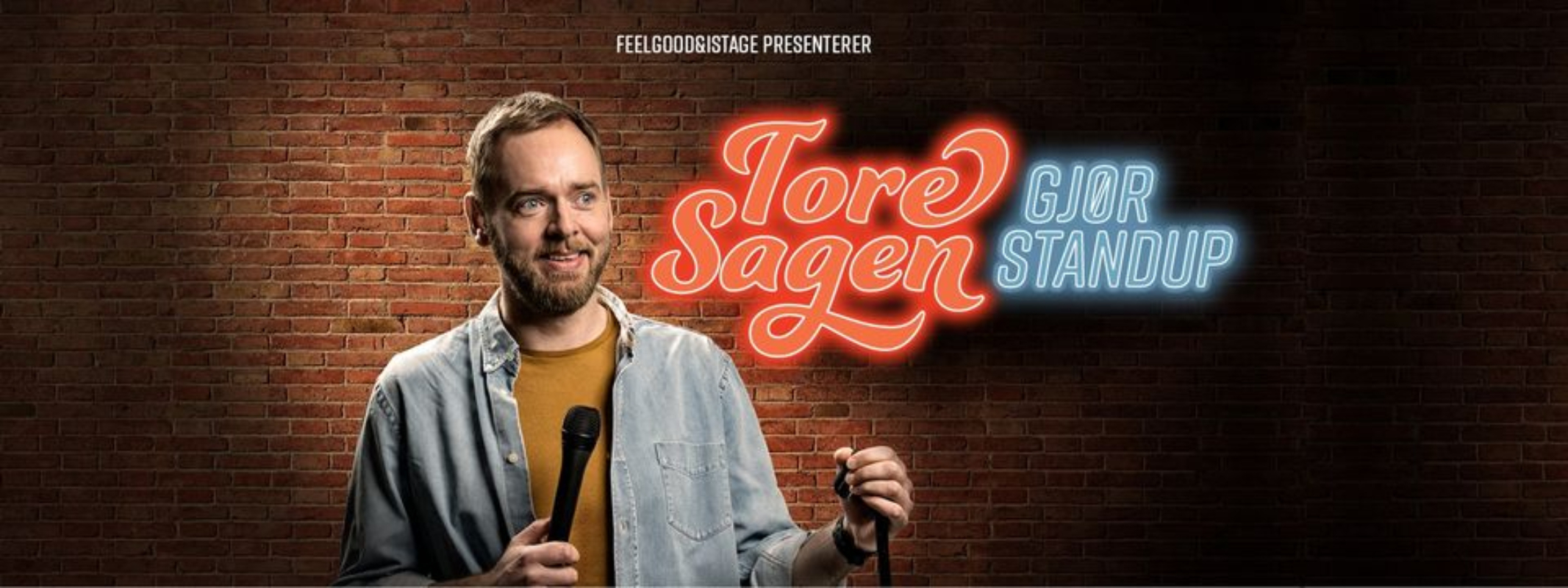 Tore Sagen gjør standup