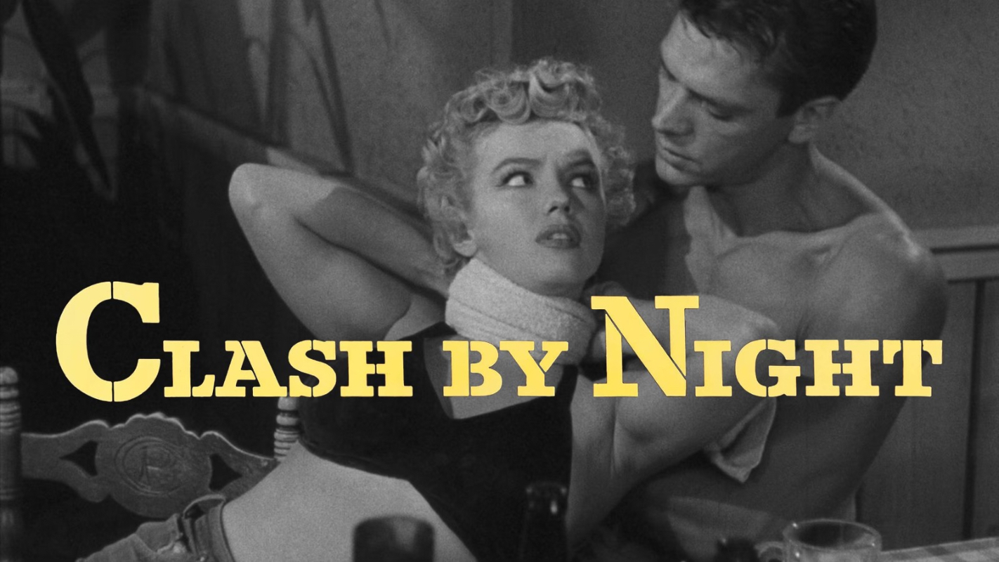 May be a black-and-white image of 2 people and text that says "C LASH LASH BY N NIGHT IGHT"
