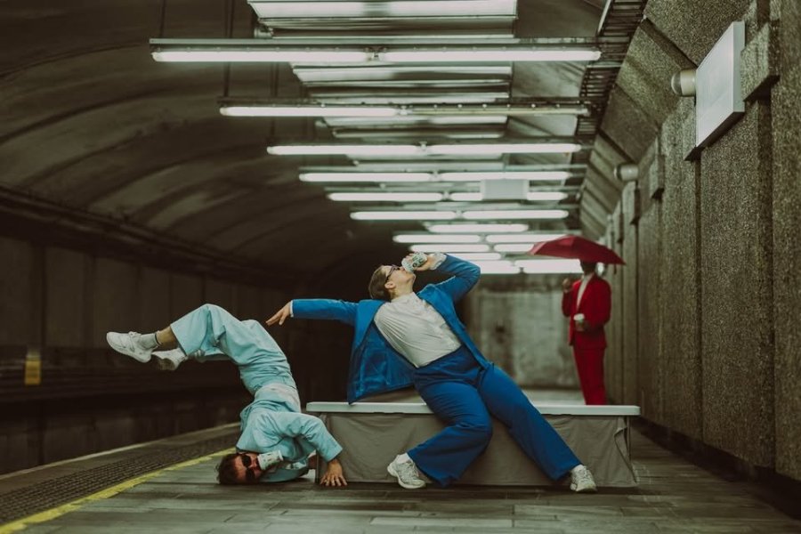 May be an image of one or more people and people dancing