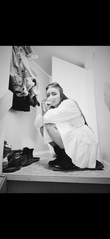 May be a black-and-white image