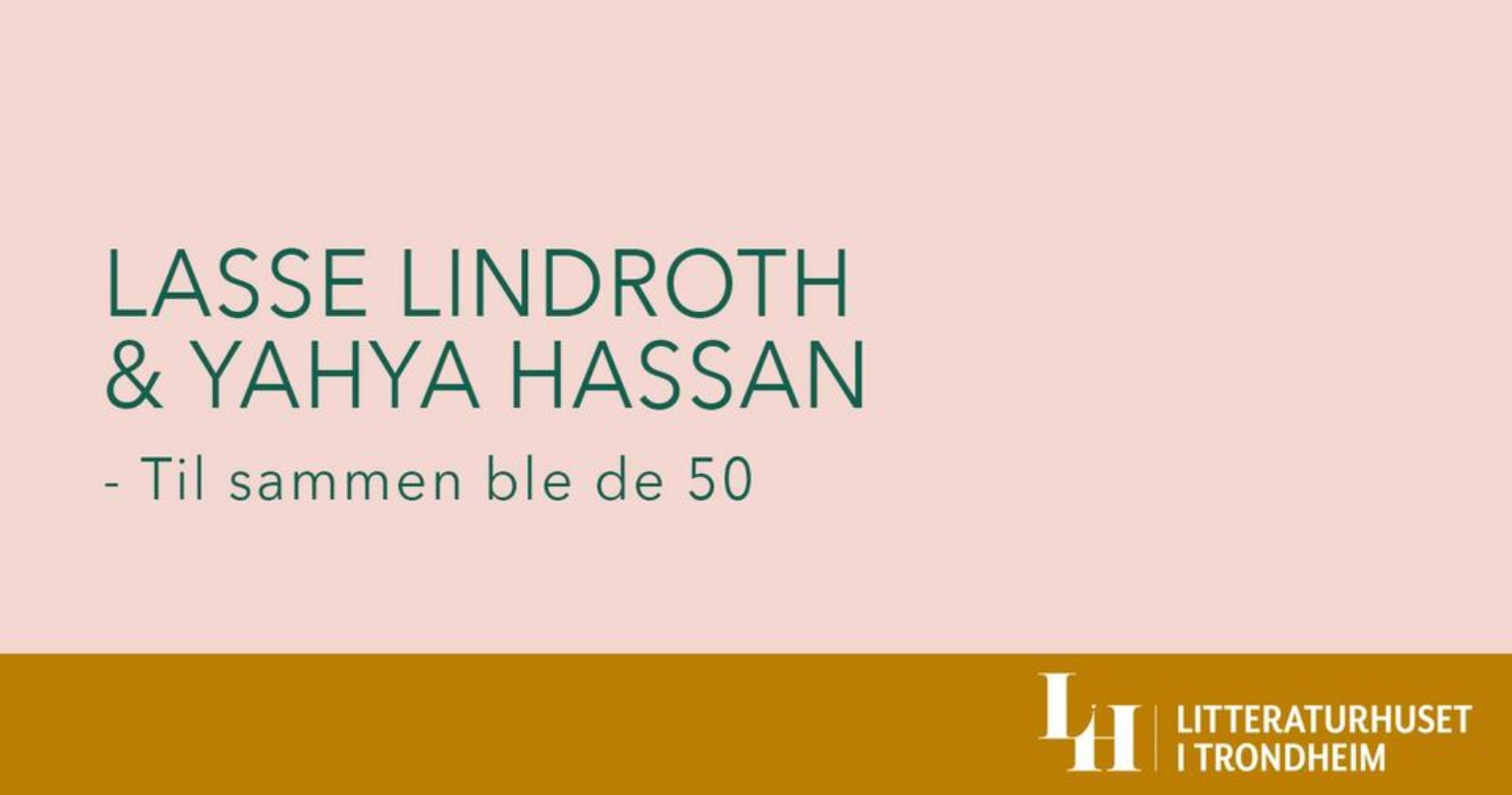 Lasse Lindroth og Yahya Hassan