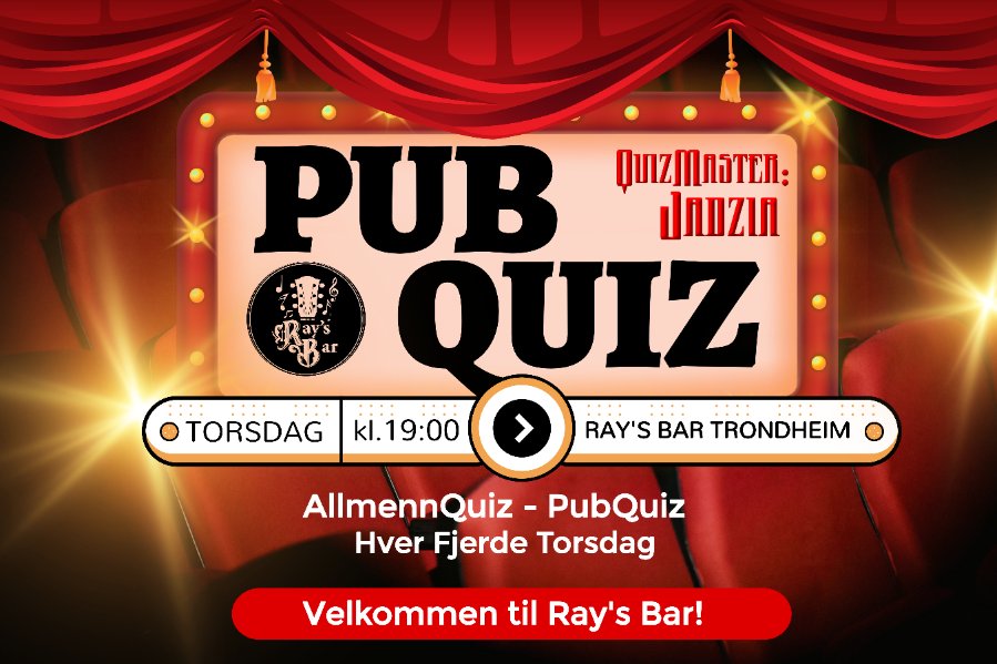 PubQuiz på Ray's Bar
