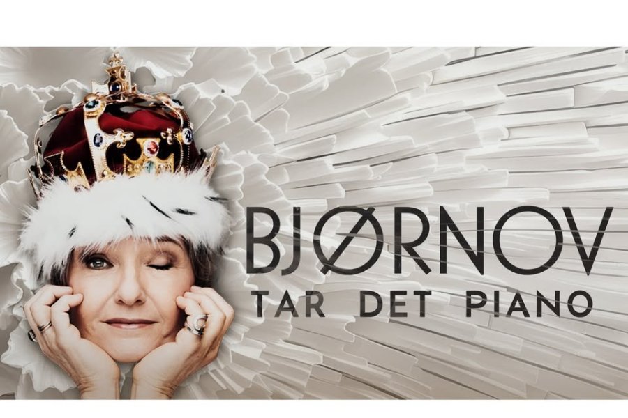 May be an image of piano and text that says 'BJORNOV TAR DET PIANO'