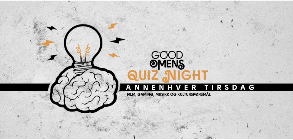 Quiz Night Vårsemester 2026 // Good Omens