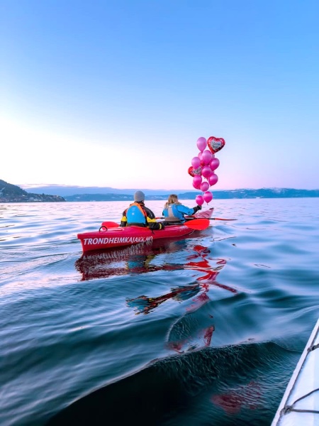 Romantisk tur langs Nidelven 💕