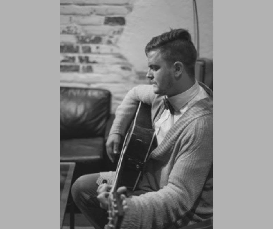 May be a black-and-white image of guitar