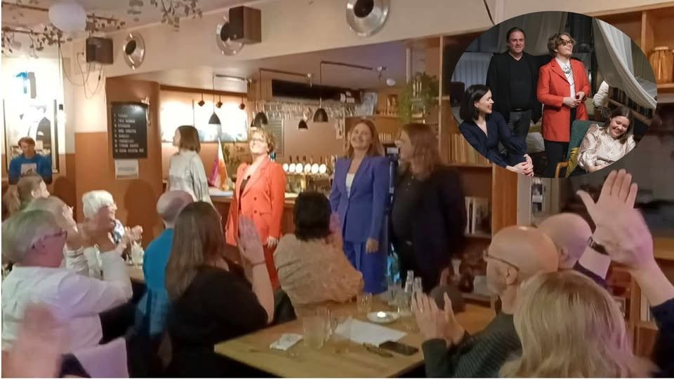 May be an image of crowd