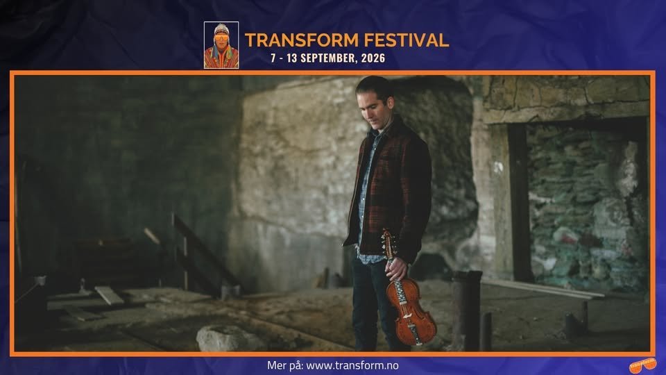 May be an image of text that says "TRANSFORM TRANSFORMFESTIVAL FESTIVAL 7- 7-13SEPTEMBER,2026 7-13 13 SEPTEMBER, 2026 Mer pă: a:www. www.transform.no"