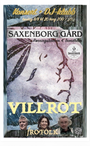 Villrotkonsert på Saxenborg