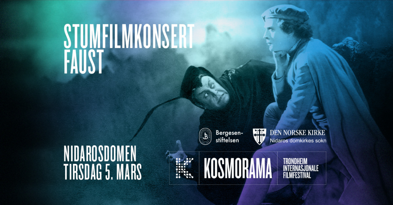 Stumfilmkonsert // Faust i Nidarosdomen 5. mars